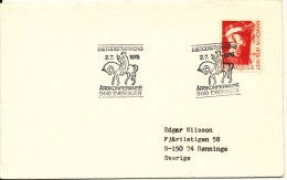 Norway Cover Evenskjer 2-7-1975 Annual Meeting Of The Methodist Church Special Postmark - Covers & Documents