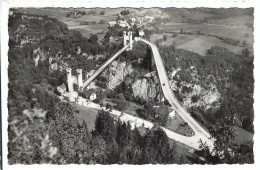 LES PONTS DE LA CAILLE Ca.1964: Vue Aérienne, CP D'origine - Saint-Julien-en-Genevois