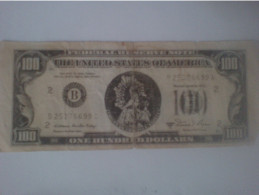 100 - Federal Reserve Note 2 B Series 1981 A - Virgen De Urkupina (asunta) - Specimen
