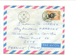 République Togolaise -  Affranchissement Sur Lettre Par Avion - Papa Augustino De Souza - Togo (1960-...)