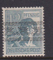 GERMANY (BRITISH AMERICAN ZONE)  -  1948 Currency Reform Opt Multiple Posthorns 12pf Lightly Hinged Mint - Ungebraucht