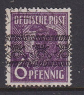 GERMANY (BRITISH AMERICAN ZONE)  -  1948 Currency Reform Opt Multiple Posthorns 6pf Lightly Hinged Mint - Gebraucht