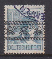 GERMANY (BRITISH AMERICAN ZONE)  -  1948 Currency Reform Opt Multiple Posthorns 12pf Lightly Hinged Mint - Gebraucht