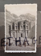 JORDAN PETRA CITY ANTIQUE PHOTOGRAPH EARLY 1900s #1/51 PAPER VELOX - Azië