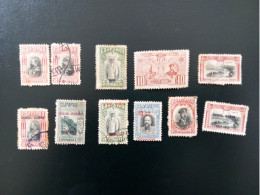 1911 Definitive Issue + 1913 No. 81-87 Overprinted Rare Selection Ensemble - Sonstige & Ohne Zuordnung