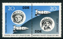 DDR / E. GERMANY 1963 Vostok 5 And 6 Group Flights MNH / **.  Michel  970-71 - Nuovi
