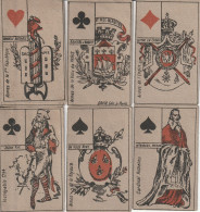 8  Cartes à Jouer  Sans Doute Des Ancetres .......... - Andere & Zonder Classificatie