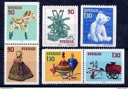 SWEDEN 1978 Christmas MNH / **..  Michel 1045-50 - Unused Stamps