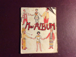 Rare Mini Livret Dessins Mon Album  WW2 De Gaulle Roosevelt Staline Leclerc Montgomery Eisenhower Etc - Other & Unclassified