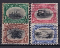 USA 1901 - Canceled - Sc# 294-297 - Used Stamps