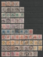 Schweden -1872-77- Ziffernzeichnung Gezähnt 13 Mit Farbabarten Und Top Stempel In Ausgesuchter Qualität,. - Unused Stamps