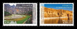 Turkey 2022 Mih. 4713/14 Canyons Of Turkey MNH ** - Neufs