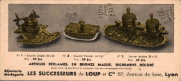 J1709 -  BUVARD - Les Successeurs De Loup Et Cie - LYON - Bijouterie Horlogerie - Ppp - B
