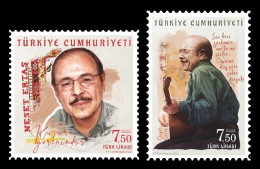 Turkey 2022 Mih. 4718/19 Music. Singer Neset Ertas MNH ** - Unused Stamps