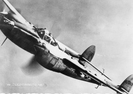 Cpsm Lockheed Lightning P38 - 1939-1945: 2a Guerra