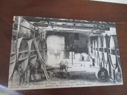 CPA 38 Isère Grenoble Caves Des Vins Du Tenement De Latude  A.Ferret Propriétaire - Grenoble