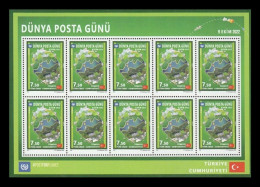 Turkey 2022 Mih. 4722 World Post Day (M/S) (UPU Joint Issue) MNH ** - Ongebruikt