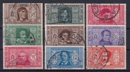 ITALY / ITALIA 1932 - Canceled - Sc# 268-276 - Dante - Oblitérés