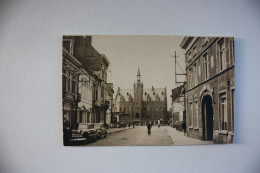 Maldegem  FOTOKAART Omgeving Van Het Stadhuis    PUB Bier Bab Export - Maldegem