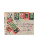 French Sudan/Soudan-November 4,1941 Triple Censor Cover  To France - Brieven En Documenten