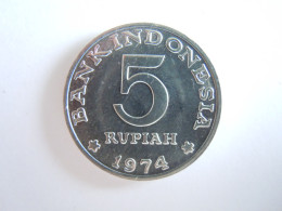 Indonesia 1974 5 Rupiah  - Indonesia
