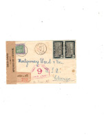 Togo-February 20,1941 Registered Censored Anecho Cover Front To The USA - Briefe U. Dokumente