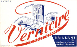 J1709 -  BUVARD - VERNICIRE - Brillant Pour Meubles Parquets Marbres Linoléums - Ppp - Produits Ménagers