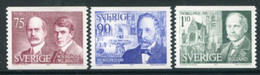 SWEDEN 1975 Nobel Laureates Of 1915  MNH / **.  Michel 932-34 - Nuevos