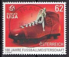 AUSTRIA 2950,used,football - Used Stamps