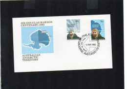 AAT Cover 1982. Polar Philately - FDC Sir Douglas Mawson Centenary - (1ATK130) - Otros & Sin Clasificación
