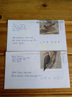 Canadá.postal Stationery Reduced Size.local Use Birds*2.reg Letter E7 Conmems For Postage 1or 2 Pieces - Brieven En Documenten