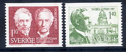 SWEDEN 1977 Nobel Prizewinners MNH / **.  Michel 1014-15 - Unused Stamps