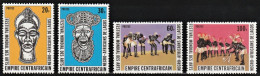 1978 Central Africa Black African Arts Festival In Lagos Set (** / MNH / UMM) - Danse