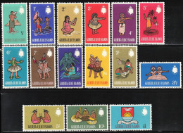 1965 Gilbert And Ellice Islands Definitives: Folk Culture Set (** / MNH / UMM) - Danse