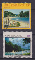 New Zealand 1981/82 Mi. 825, 845 Landschaften - Used Stamps