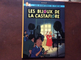 ALBUM Les Aventures De Tintin  LES BIJOUX DE LA CASTAFIORE  Hergé  CASTERMAN  Année 1963 - Tintin