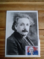 Albert Einstein Uruguay. Maximum Card On Usa Card Po Pmk Day .letter Registered E7 Conmems For The Postage.1 Or 2 Pieces - Albert Einstein