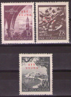 ITALIA - Trieste-Zona B -1952  Mi 76-78 - MNH** - Nuevos