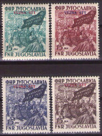 ITALIA - Trieste-Zona B -1952  Mi 79-82 - MNH**VF - Nuevos