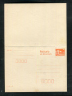 "DDR" 1986, Postkarte Mit Antwortteil Mi. P 88 ** (A969) - Postales - Nuevos
