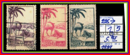 EUROPE>FRANCE COLONIES# MOROCCO# #DEFINITIVES#PARTIAL SET# MNH/**MH*#USED (RFC-280W-8) (08) - Oblitérés