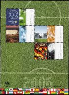 2006 Germany FIFA World Cup In Germany Minisheet (** / MNH / UMM) - 2006 – Allemagne