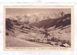 CPA :  14 X 9  -  LE  GRAND  BORNAND  -  LA  VALLEE  DU  BAUCHET  ET  LES  ARAVIS - Le Grand Bornand