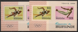 BURUNDI - 1964 - N°Mi. Bloc 5 +5B - Tokyo / Olympics - Neuf Luxe ** / MNH / Postfrisch - Ungebraucht