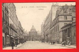 ZWY-23  Rue De Tournon Et Sénat.  ANIME.  NC. Scan Du Dos... - Paris (06)