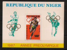 NIGER - 1987 - Bloc Feuillet BF N°Yv. 51 - Olympics / Seoul 88 - Neuf Luxe ** / MNH / Postfrisch - Niger (1960-...)