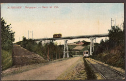 Nijmegen - Bergspoor - Berg En Dal. Met 2 Trams: Op Het Viaduct En Beneden. Two Tramways! - Nijmegen