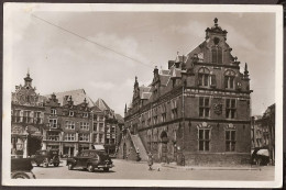 Nijmegen - Waag - Straatbeeld 1949 (ook Leuke Tekst Achterop) - Nijmegen