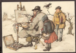 Paintre - Painter -Signée Anton Pieck - Pieck, Anton