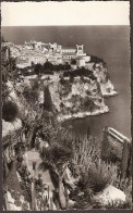 Monaco - Le Rocher Vu Du Jardin Exotique - 1949 - Jardin Exotique